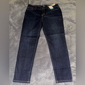 NWT St John’s Bay Midrise Skinny Jeans Size 14S